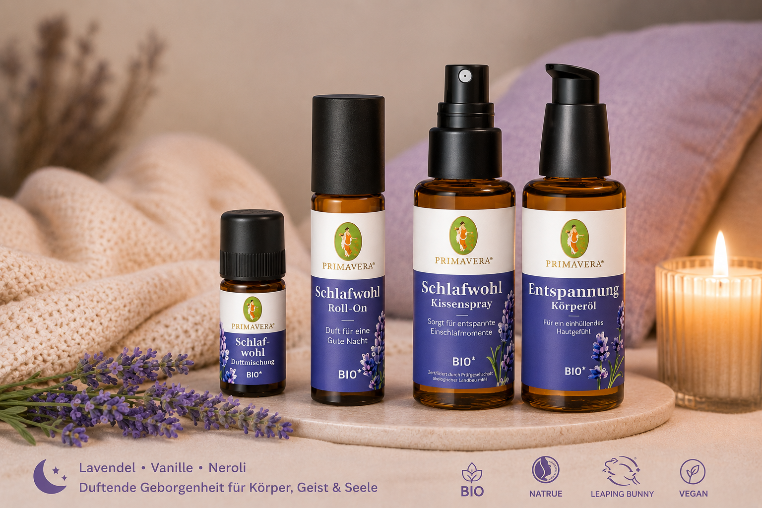 PRIMAVERA Schlafwohl 甜睡香薰套裝
