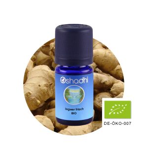 Oshadhi Organic Fresh Ginger Essential Oil 有機新鮮薑精油 5ml