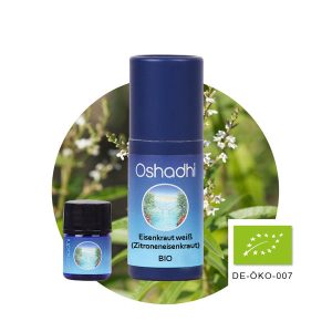 Oshadhi Organic Lemon Verbena Essential Oil 有機檸檬馬鞭草精油 1ml / 5ml