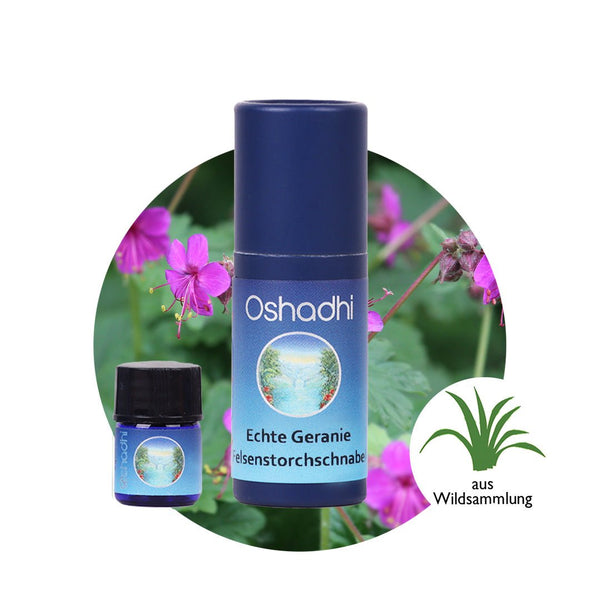 Oshadhi True Geranium Essential Oil 有機大根老鸛草 1ml