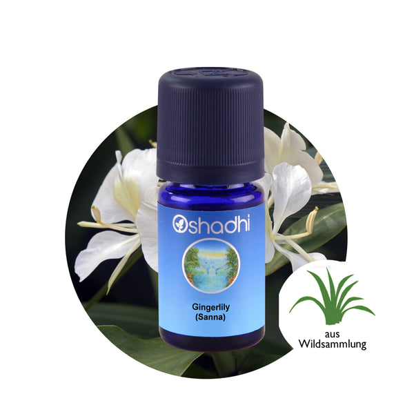 Oshadhi Gingerlily Sanna Essential Oil 薑花 Sanna 精油 5ml