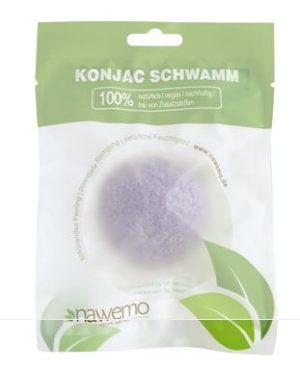 Konjac 薰衣草魔芋潔膚海綿