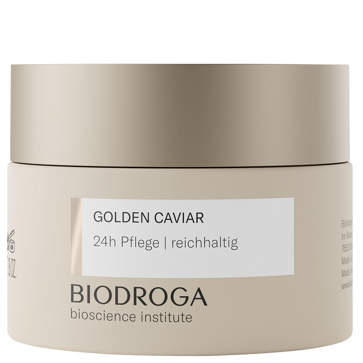 Biodroga Golden Caviar 24H CARE 金魚子奢華24小時護理臉霜 (乾性肌膚) 50ml