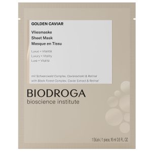 Biodroga Golden Caviar Instant Beauty Firm. & Hydr. Vliesmask金魚子奢華緊緻補濕面膜 5片
