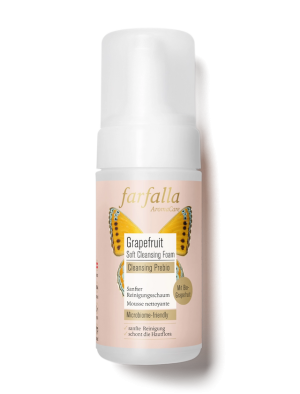 Farfalla Soft Cleansing Foam Grapefruit 葡萄柚補濕絲滑潔面泡沫 120ml