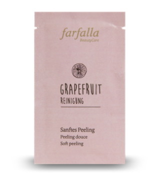 Farfalla Grapefruit Soft Peeling Mask 葡萄柚溫和去角質臉膜 7ml