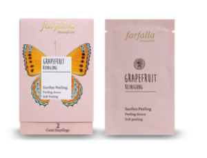 Farfalla Grapefruit Soft Peeling Mask 葡萄柚溫和去角質臉膜 7ml x 10