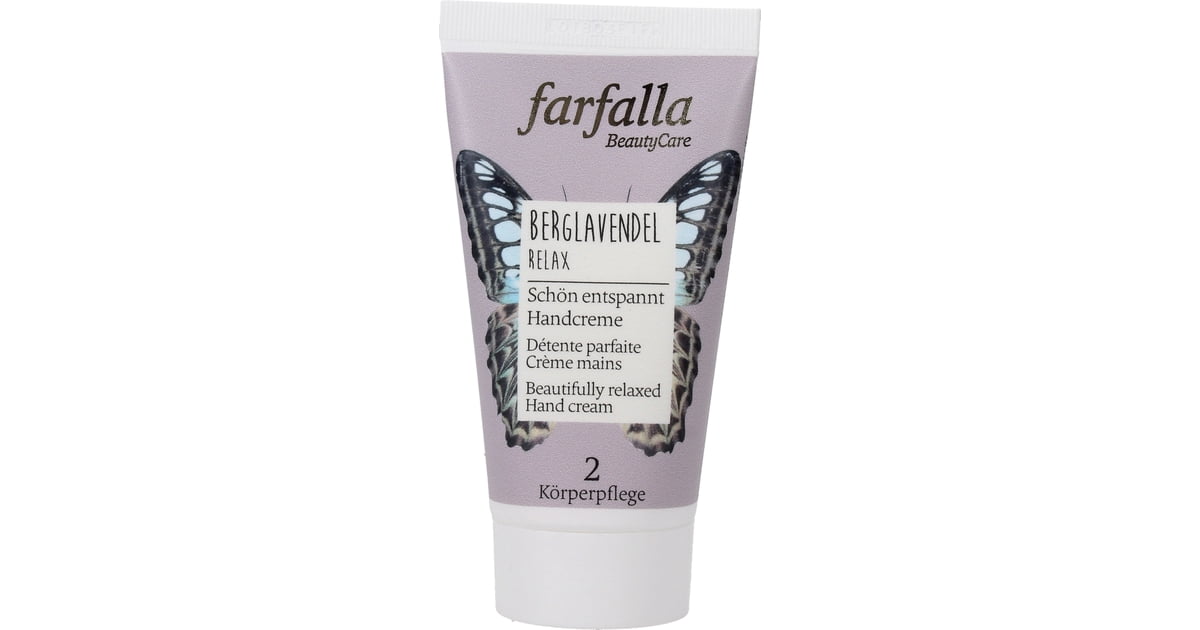 Farfalla Berglavendel Relax Hand Cream有機高山薰依草護手霜50ml