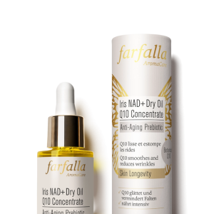 FARFALLA Dry Oil Q10 Concentrate Iris NAD+鳶尾花強化修護液15ml