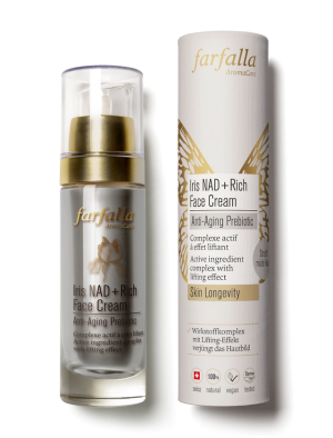 FARFALLA Rich Face Cream Iris NAD+ 鳶尾花抗老臉霜30ml