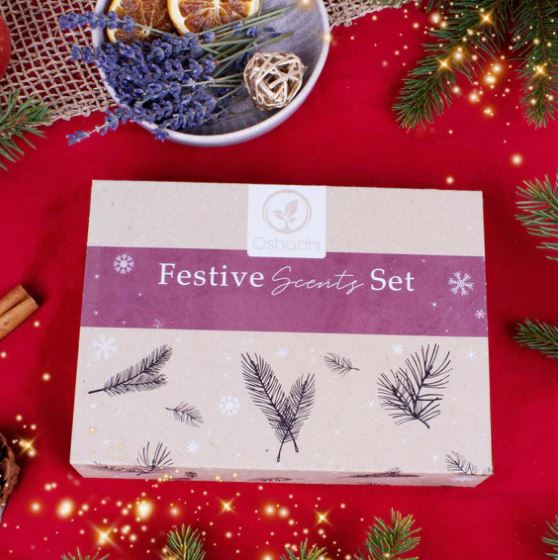 Oshadhi Festive Scents 冬日聖誕香氛禮盒|3件套裝:圖片 2