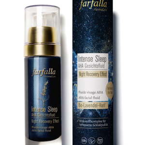 FARFALLA AHA facial fluid Intense Sleep 夜間恢復乳液30ml