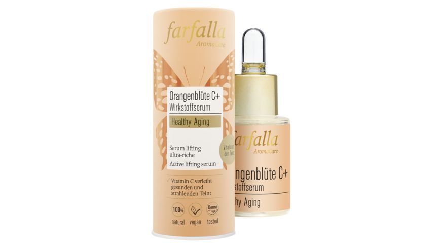 Farfalla Orangenblüte C+ Active lifting serum 美白補濕精華