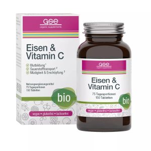 GSE Eisen & Vitamin C Complex (Bio) 鐵和維生素 C 複合物(有機)
