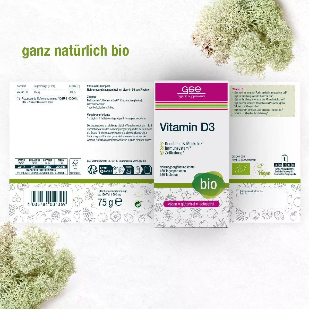 GSE Vitamin D3 Compact 維生素 D3:圖片 3