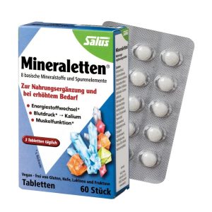Salus Salus® Mineralets, Tablets 礦物質,片劑60粒