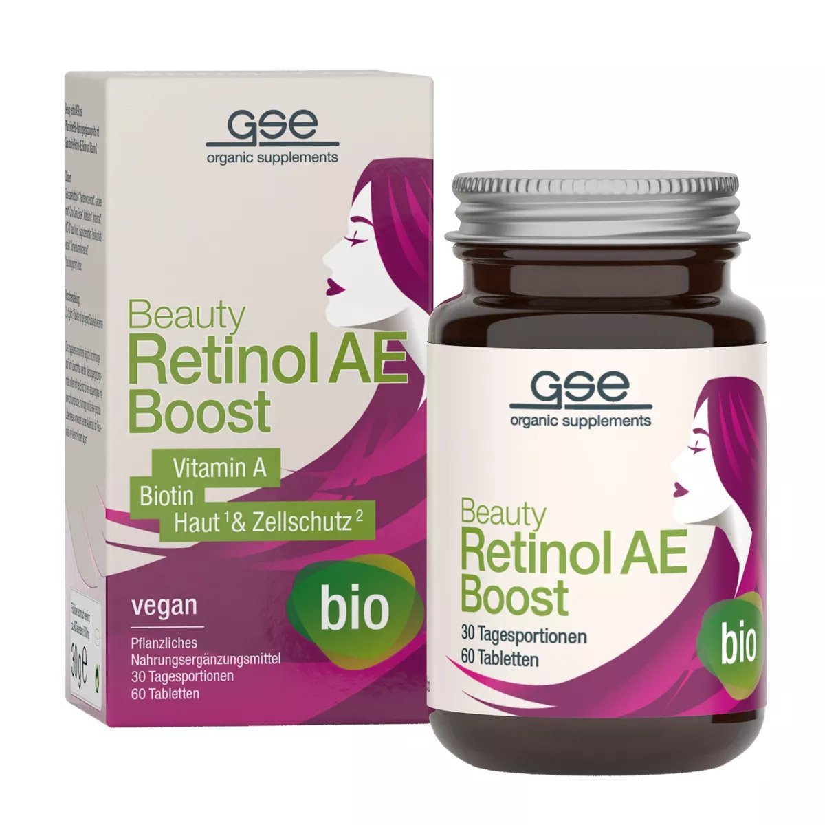 GSE Beauty Retinol-AE Boost (Bio) 60粒