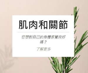 Farfalla肌肉及關節護理