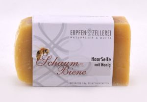 Erpfen & Zellerei Schaumbiene Hair Soap 有機大麻籽蜂蜜護髮皂90g