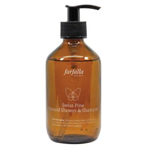 Farfalla Organic Swiss Pine Natural Shower & Shampoo 有機瑞士雪松沐浴及洗髮露 250ml