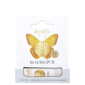 Farfalla Medium Protection E+ Sun Lip Stick SPF 20 中度防護 E+ 防曬唇膏 SPF 20