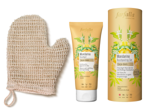FARFALLA GIFTSET - Mandarin Shower Peeling Set 柑橘沐浴去角質禮品套裝