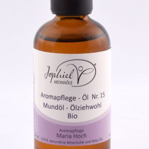 Jophiel Nr.15 Mundöl Ölziehwohl Bio 有機油拔口腔護理油