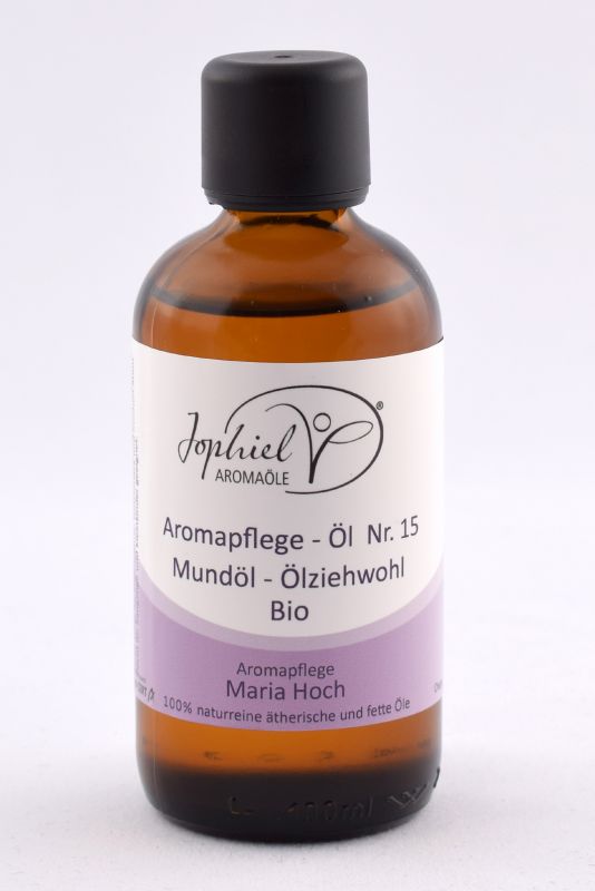 Jophiel Nr.15 Mundöl Ölziehwohl Bio 有機油拔口腔護理油