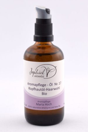 Jophiel Nr.17 Kopfhautöl-Haarwohl Bio 有機頭皮修護護髮油