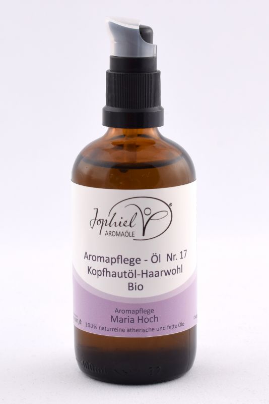 Jophiel Nr.17 Kopfhautöl-Haarwohl Bio 有機頭皮修護護髮油