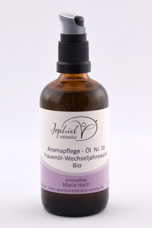 Jophiel Nr.18 Frauenöl Wechseljahrewohl Bio 有機女性更年期芳香護理油
