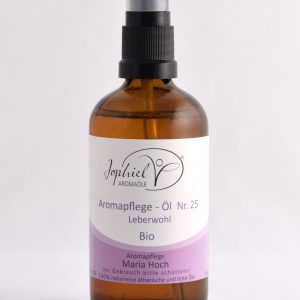 Jophiel Nr.25 Leberwohl Bio 有機肝區芳香按摩護理油