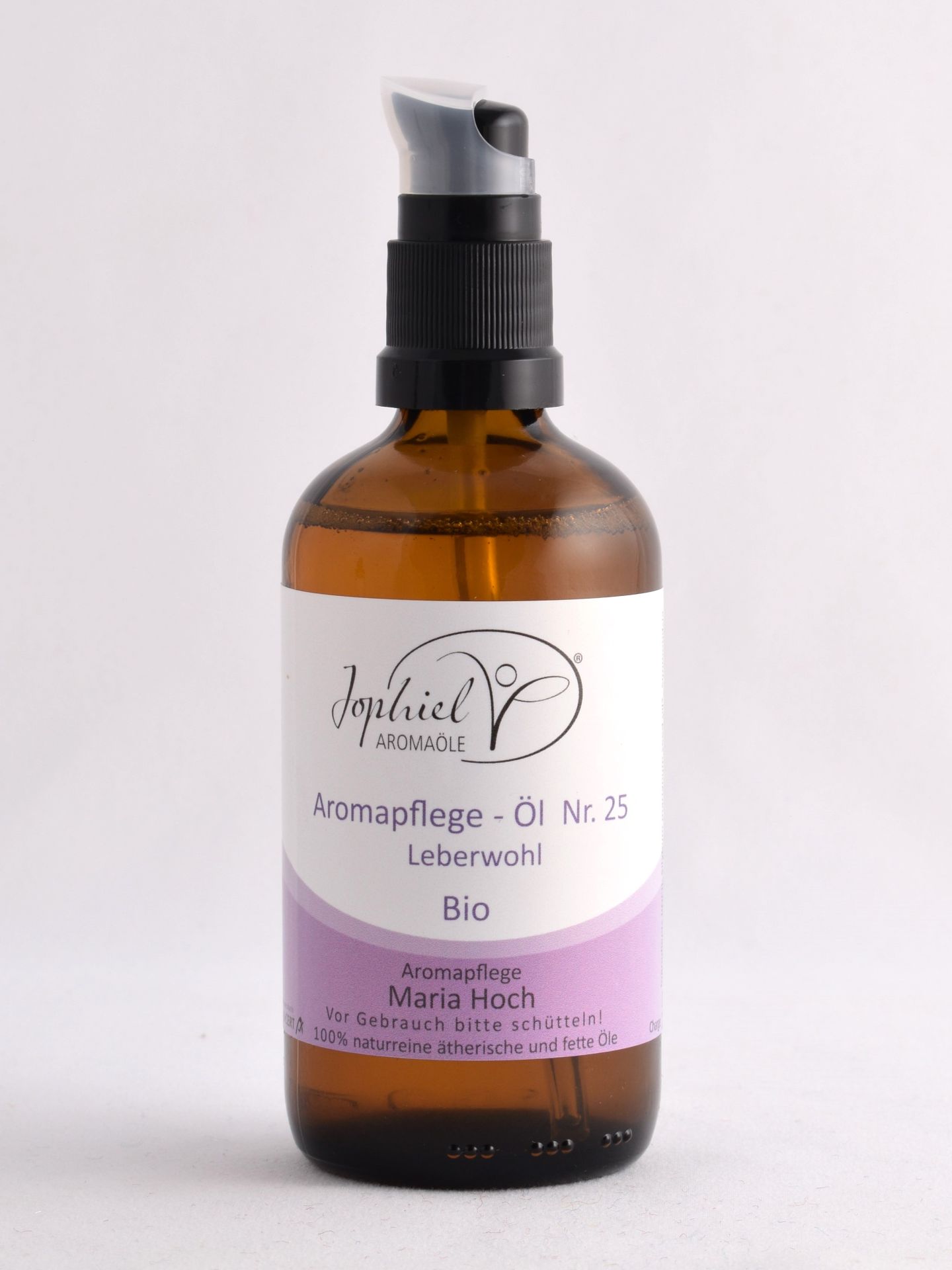 Jophiel Nr.25 Leberwohl Bio 有機肝區芳香按摩護理油