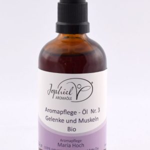 Jophiel Aromapflege Nr.03 Gelenke und Muskeln Bio 有機關節肌肉芳香護理油
