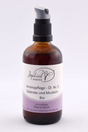 Jophiel Aromapflege Nr.03 Gelenke und Muskeln Bio 有機關節肌肉芳香護理油