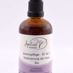 Jophiel Aromapflege Nr.07 Vitalisierung der Haut Bio 有機活膚芳香護理油