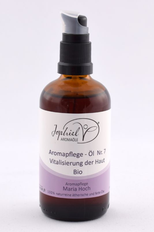 Jophiel Aromapflege Nr.07 Vitalisierung der Haut Bio 有機活膚芳香護理油