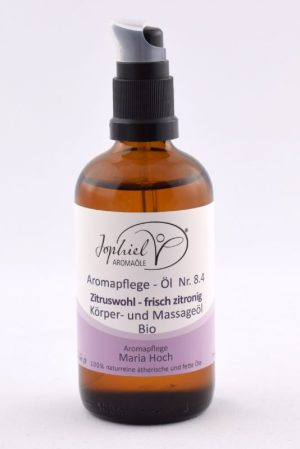 Jophiel Nr.08.4 Zitruswohl Bio 有機柑橘活力身體按摩油