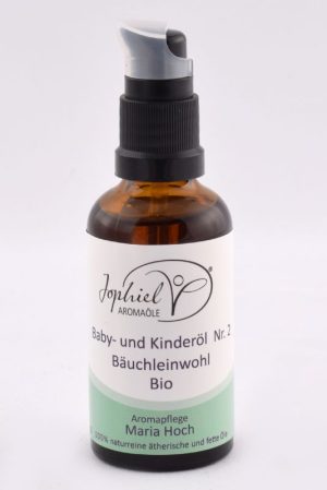 Jophiel Organic Baby & Kids Tummy Comfort Oil 有機嬰幼兒腹部舒適按摩油 No.2 50ml