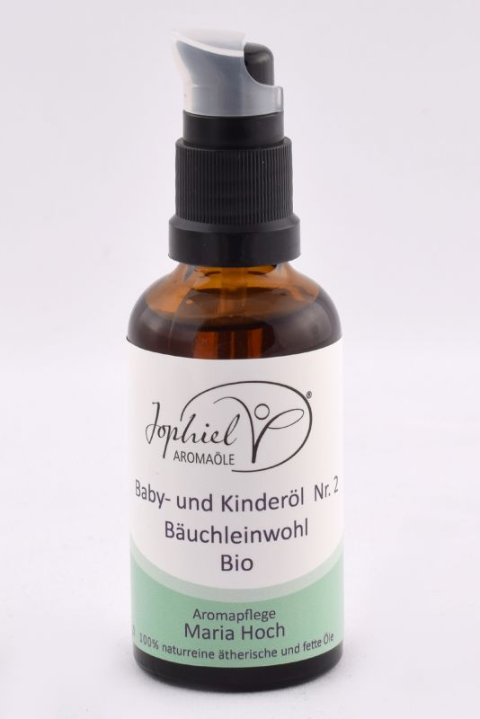 Jophiel Organic Baby & Kids Tummy Comfort Oil 有機嬰幼兒腹部舒適按摩油 No.2 50ml