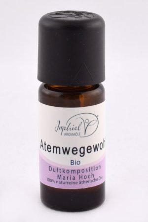 Jophiel Organic Atemwegewohl Essential Oil Blend 有機呼吸舒暢複方精油 10ml+香薰棒