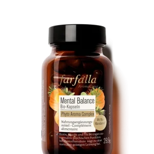 Farfalla Mental Balance 有機植物維他命B複合膠囊 60粒